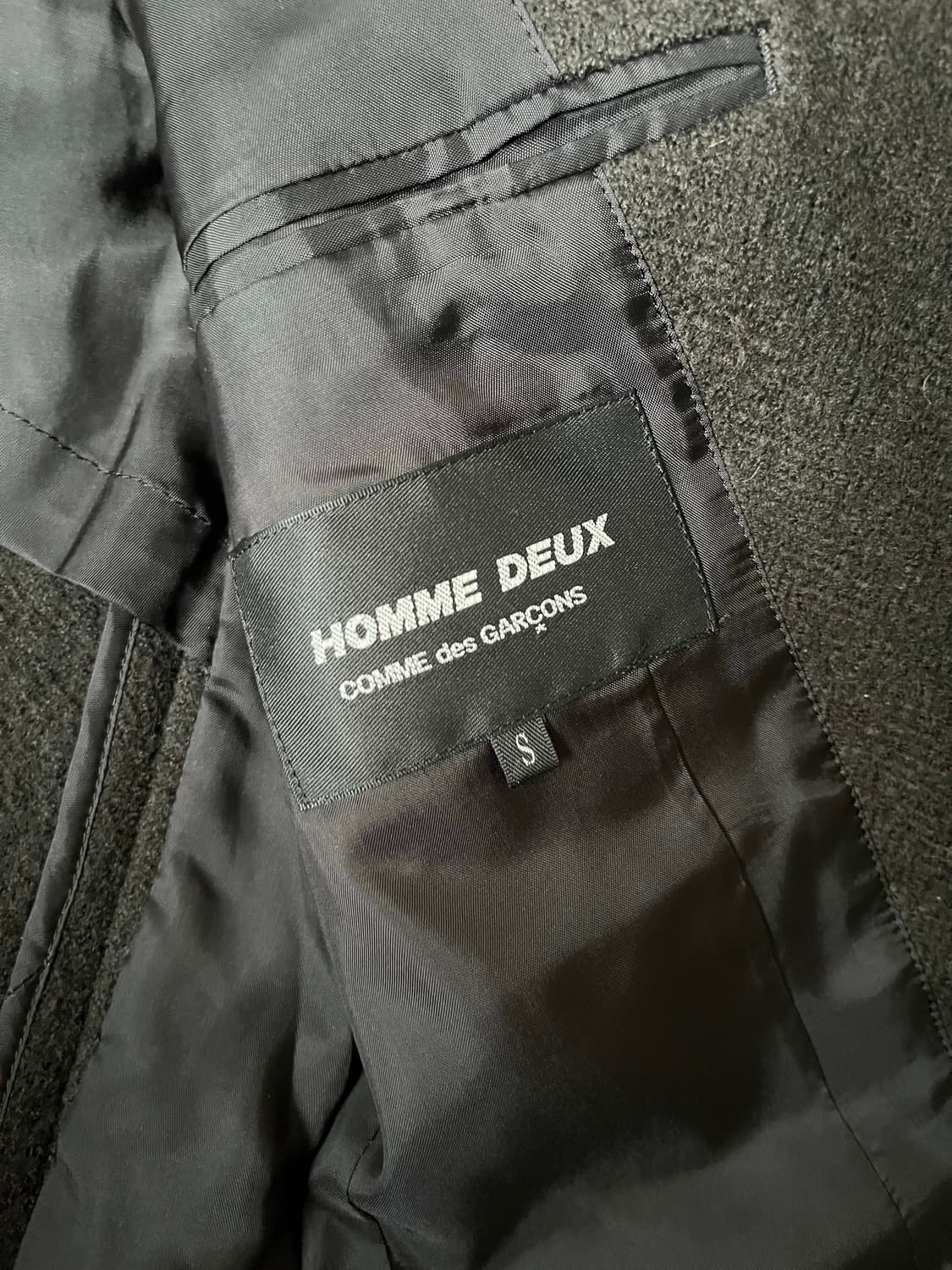 comme des garcons homme deux 울 블레이저 자켓 상품이미지5