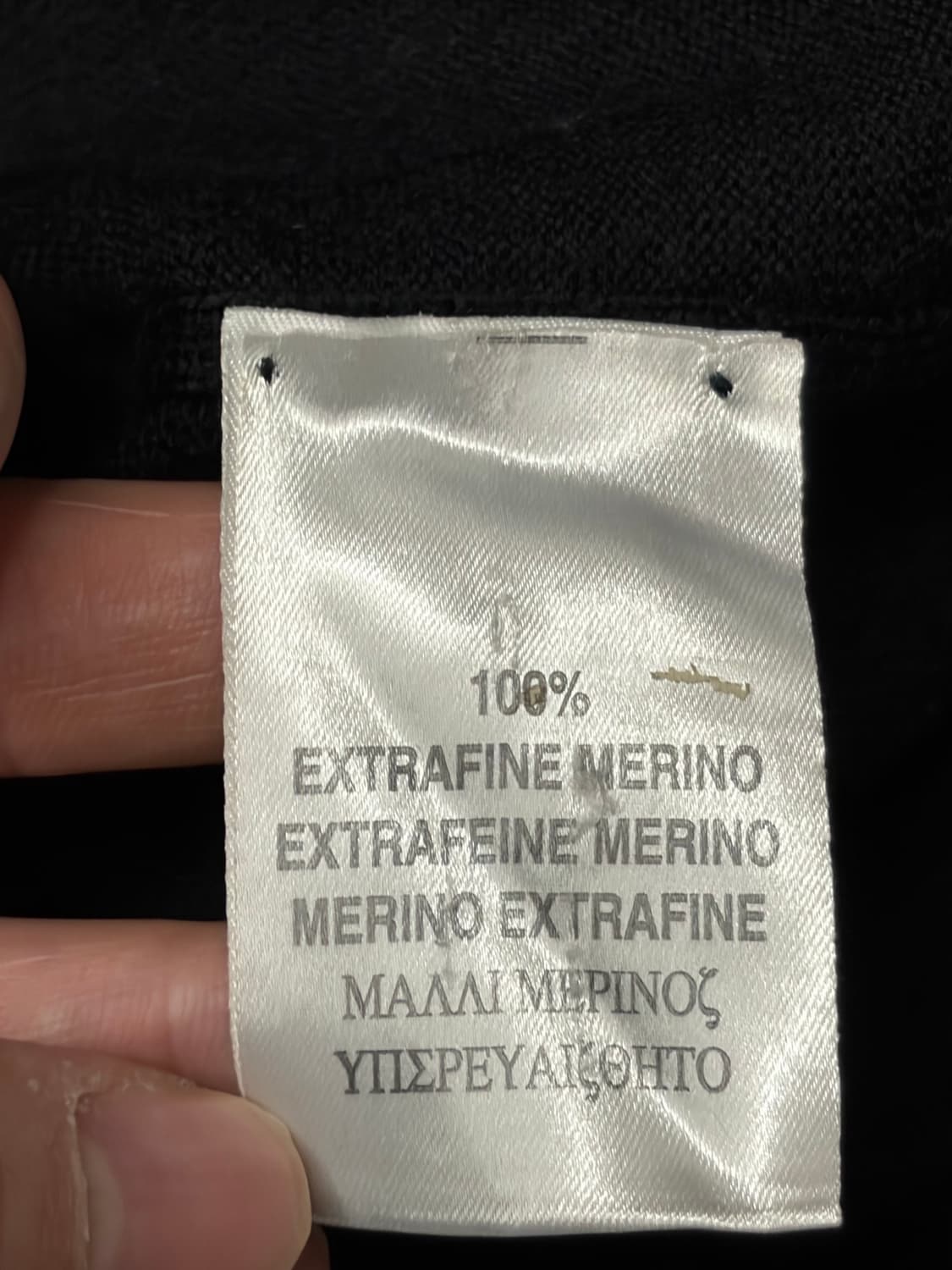 버버리 블랙 가디건 상품이미지8