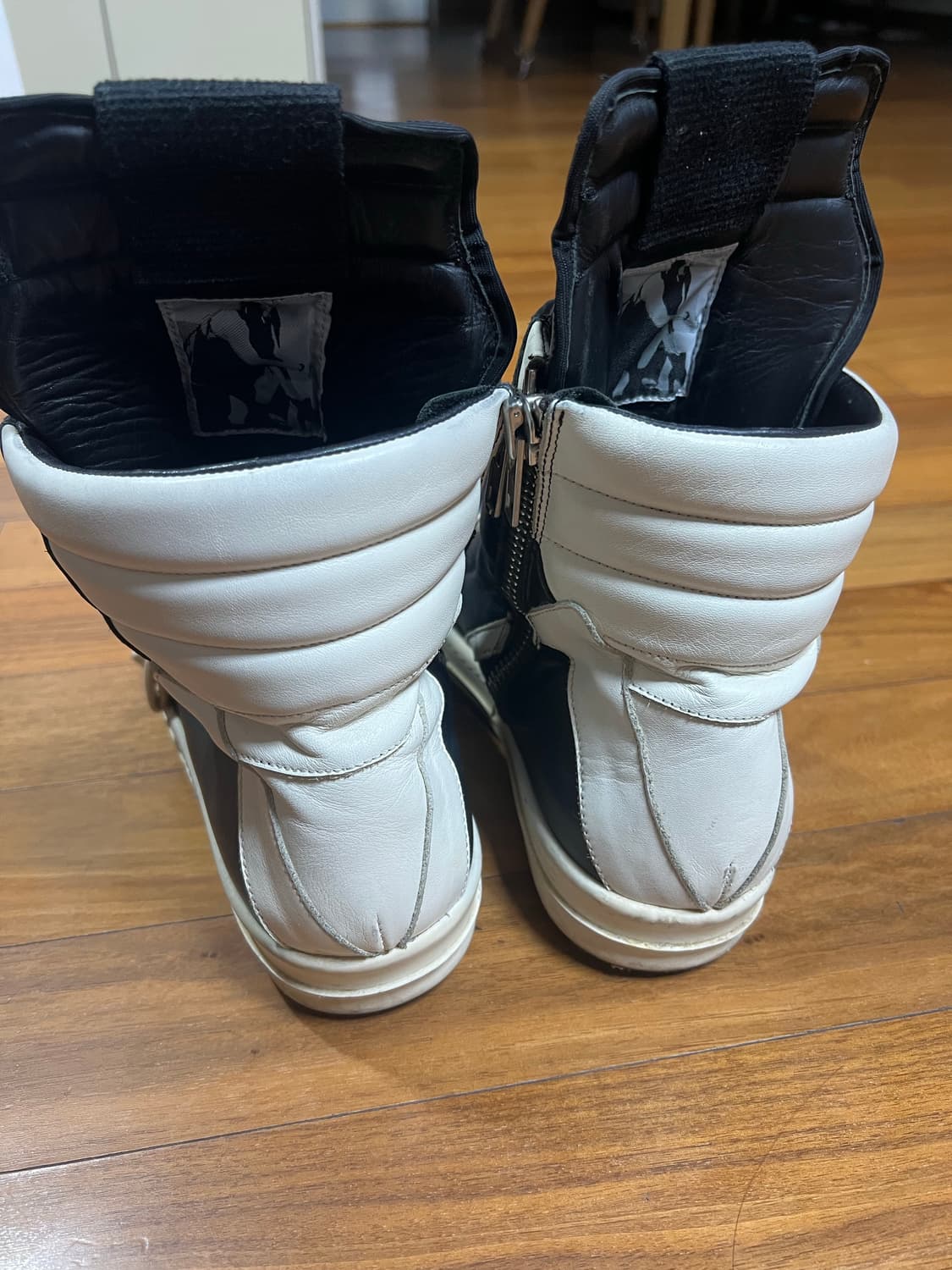 릭오웬스 지오바스켓 블랙밀크 스니커즈 상품이미지3