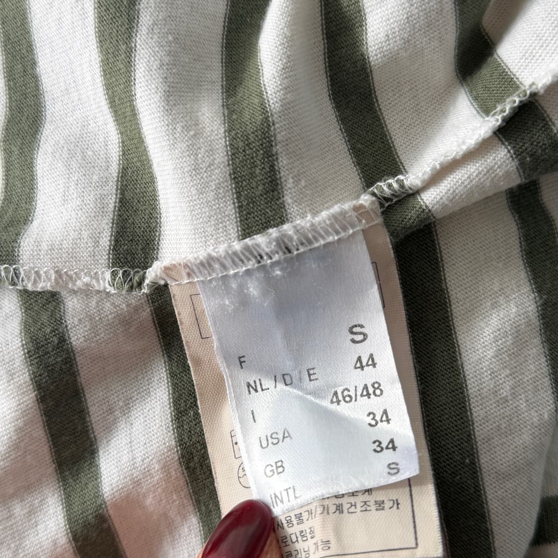 [S]세인트제임스 보트넥 스트라이프 반팔티 상품이미지6