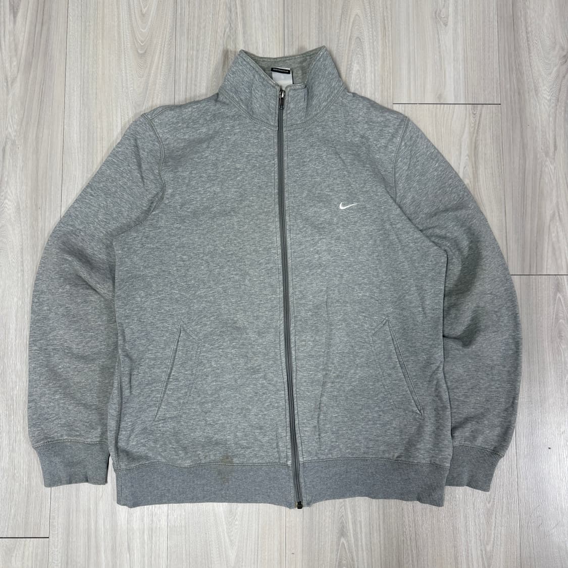 나이키 코튼 그레이 집업져지 상품이미지3