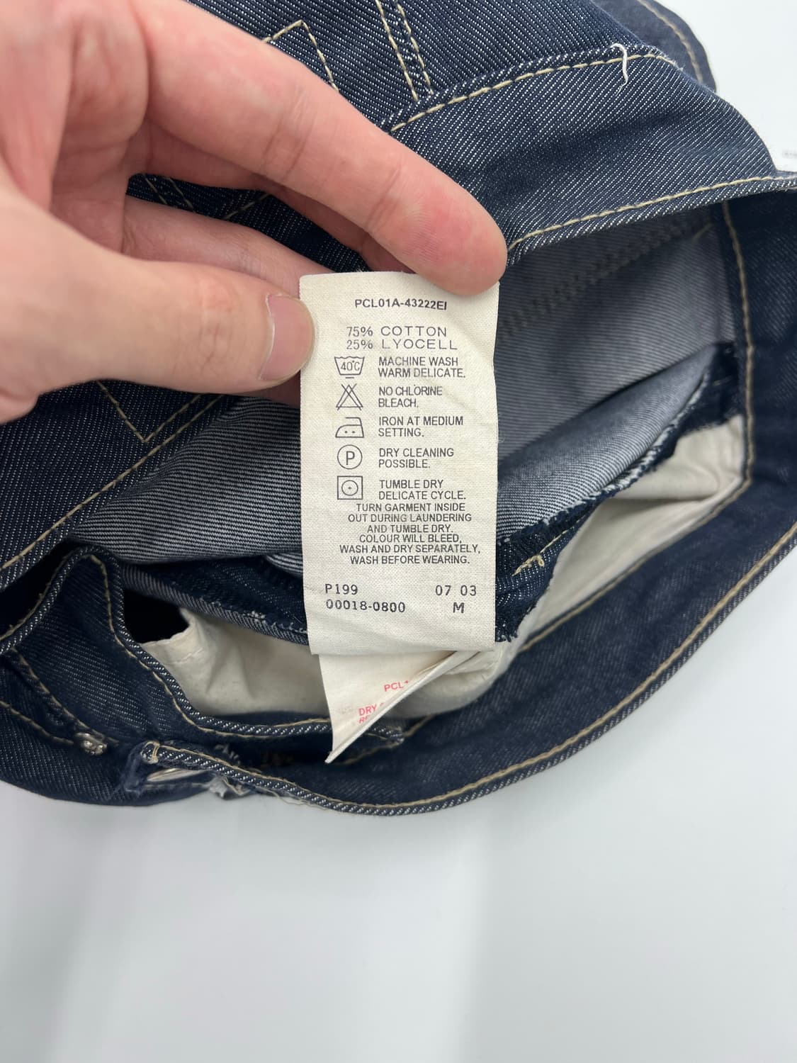 리바이스 엔지니어드 데님 스커트 상품이미지4