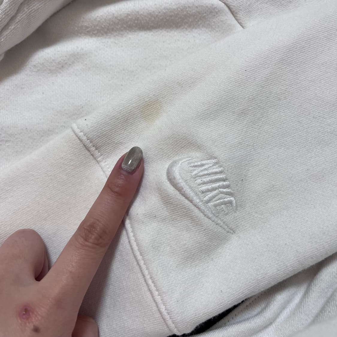 [정품] 나이키 화이트 빅스우시 후드집업 [ XL ] 상품이미지6