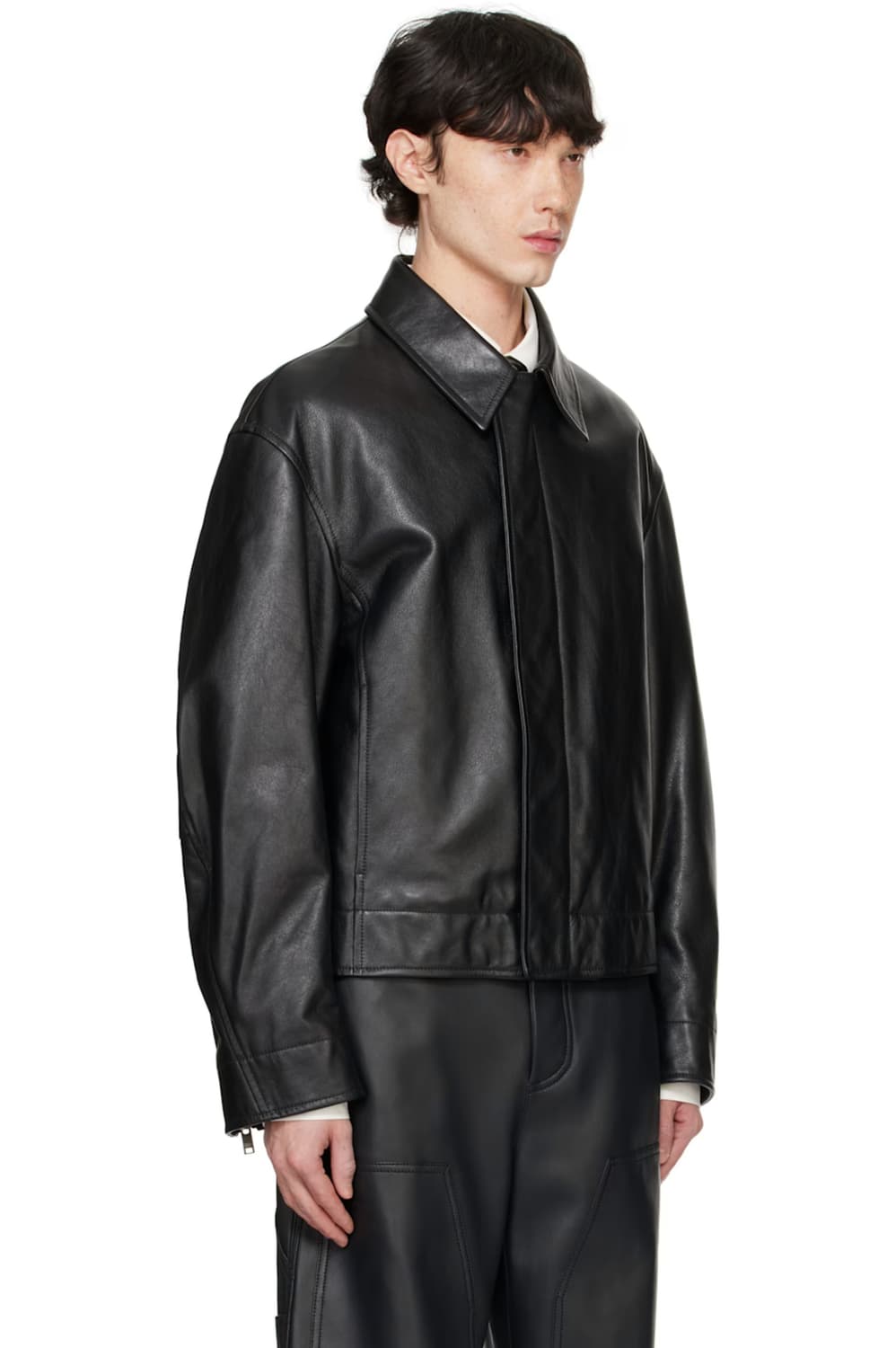 보테가 베네타 송아지 가죽 자켓 상품이미지2