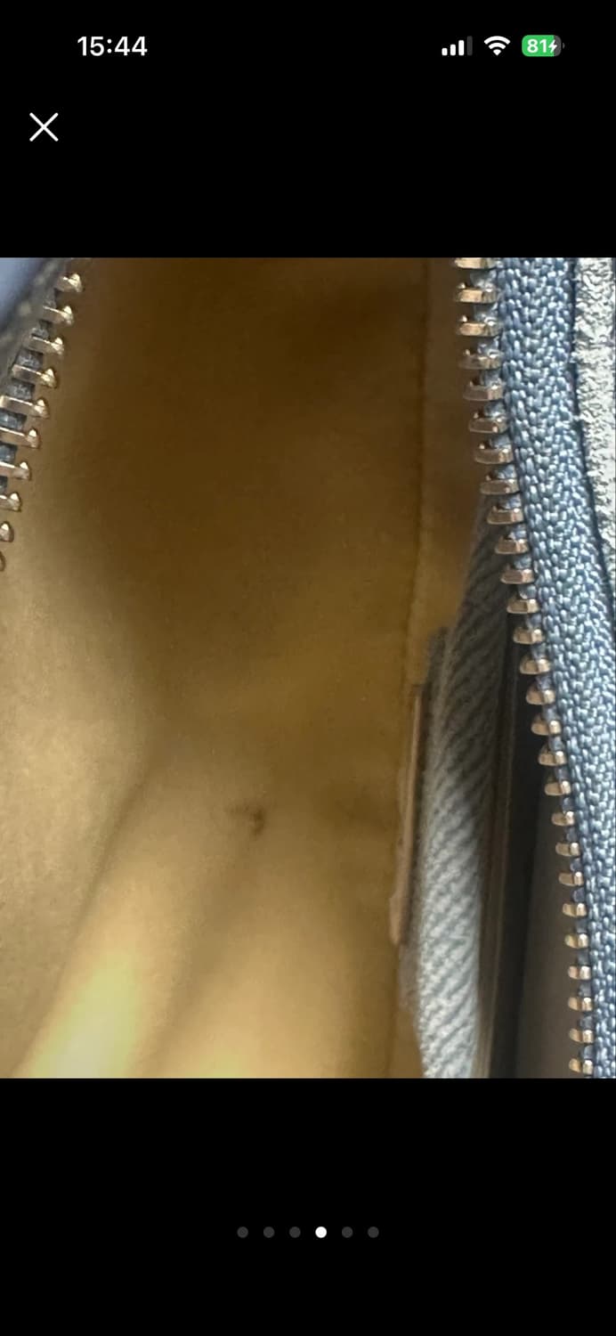 오소이 호보 브로클 데님 스카이 숄더백 상품이미지4