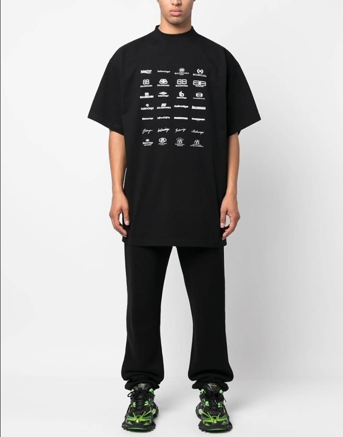 발렌시아가 아카이브 로고 반팔  상품이미지6