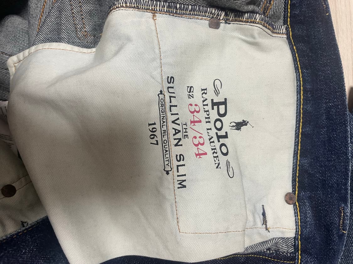 폴로 랄프로렌 청바지 슬림핏 34 상품이미지8