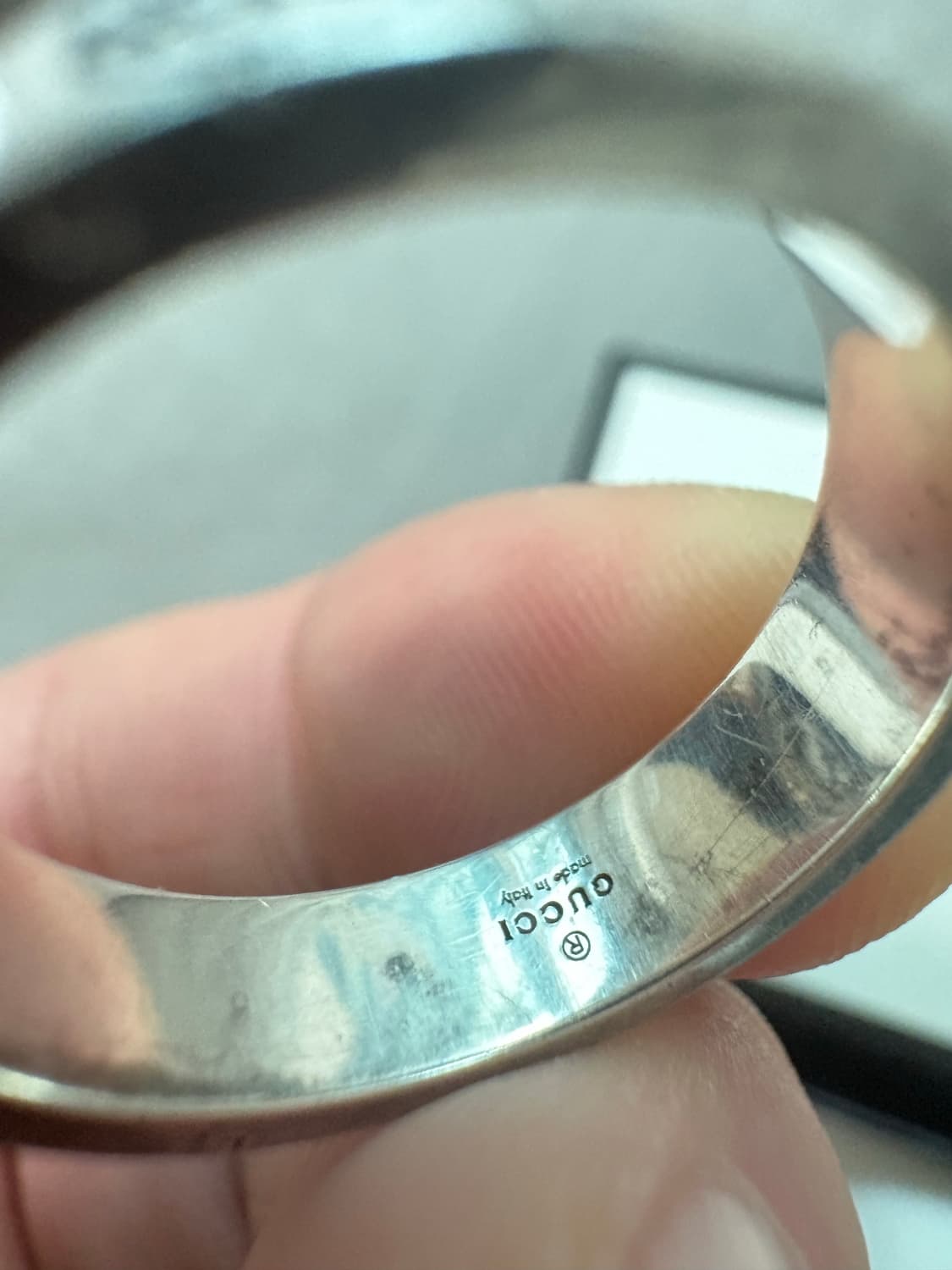 구찌 실버 고스트링 6mm / 23호 상품이미지4