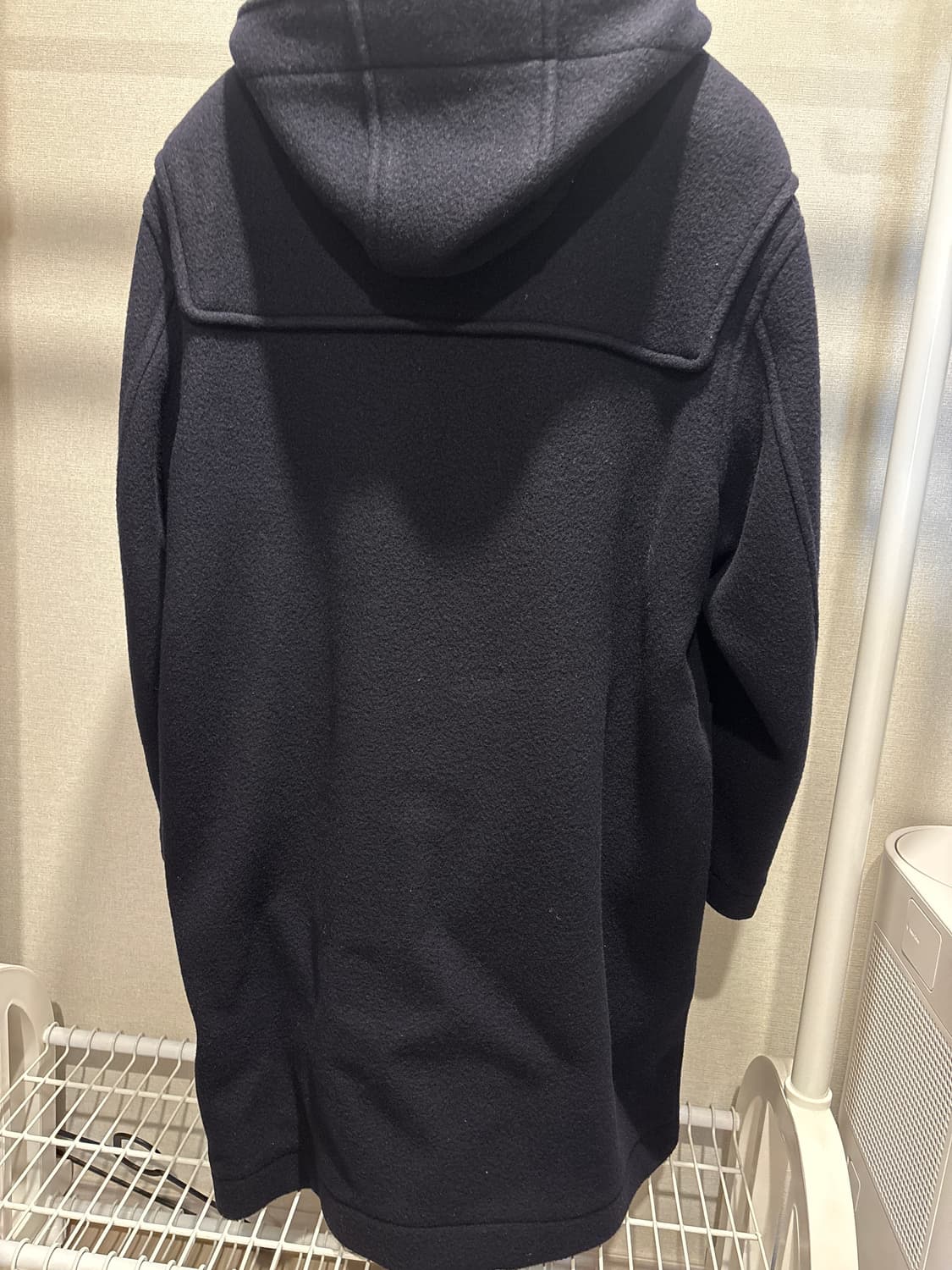 커버낫 네이비색 울 떡볶이 코트 M 상품이미지3