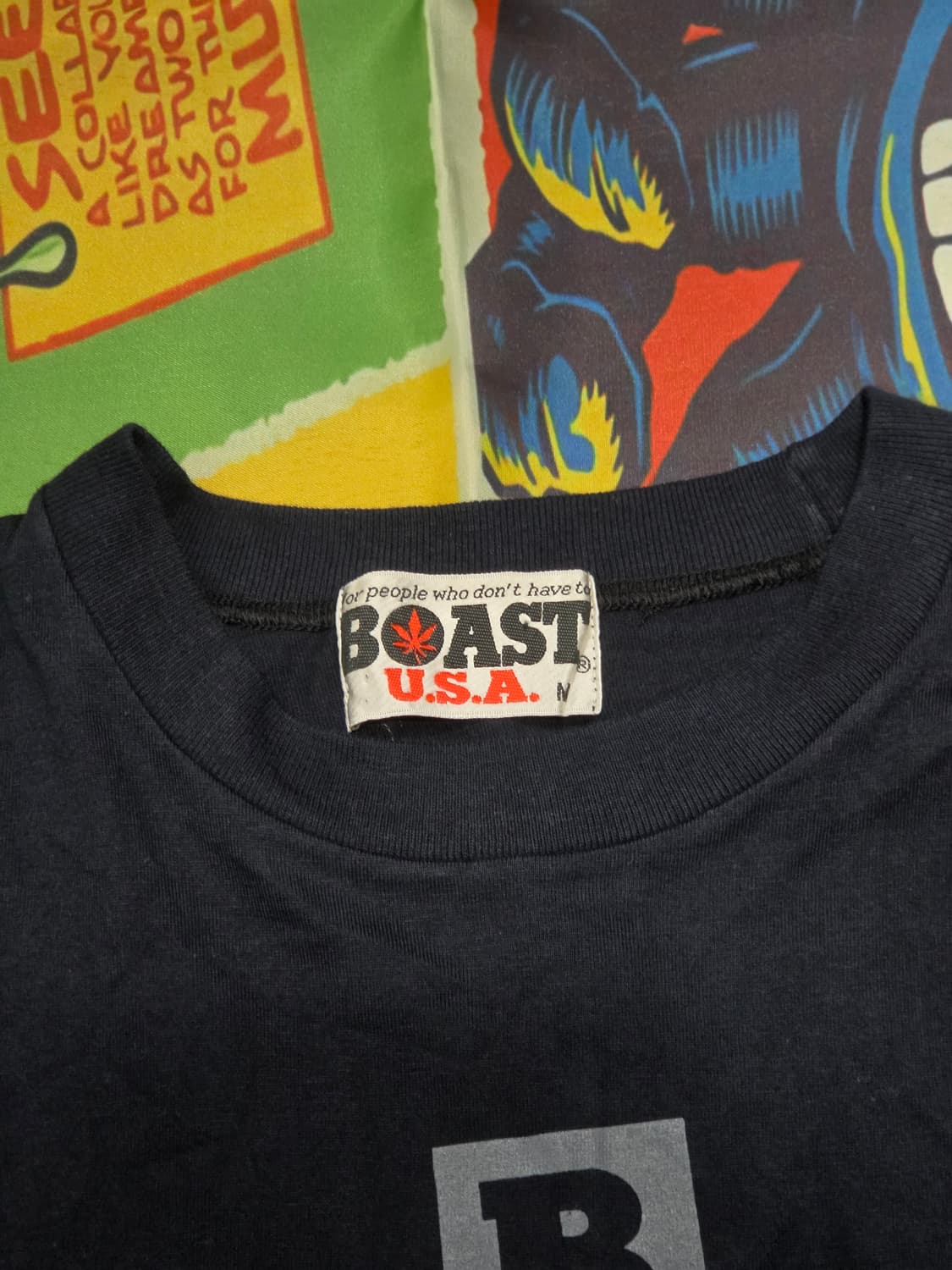 00's BOAST 반팔티 M 상품이미지4