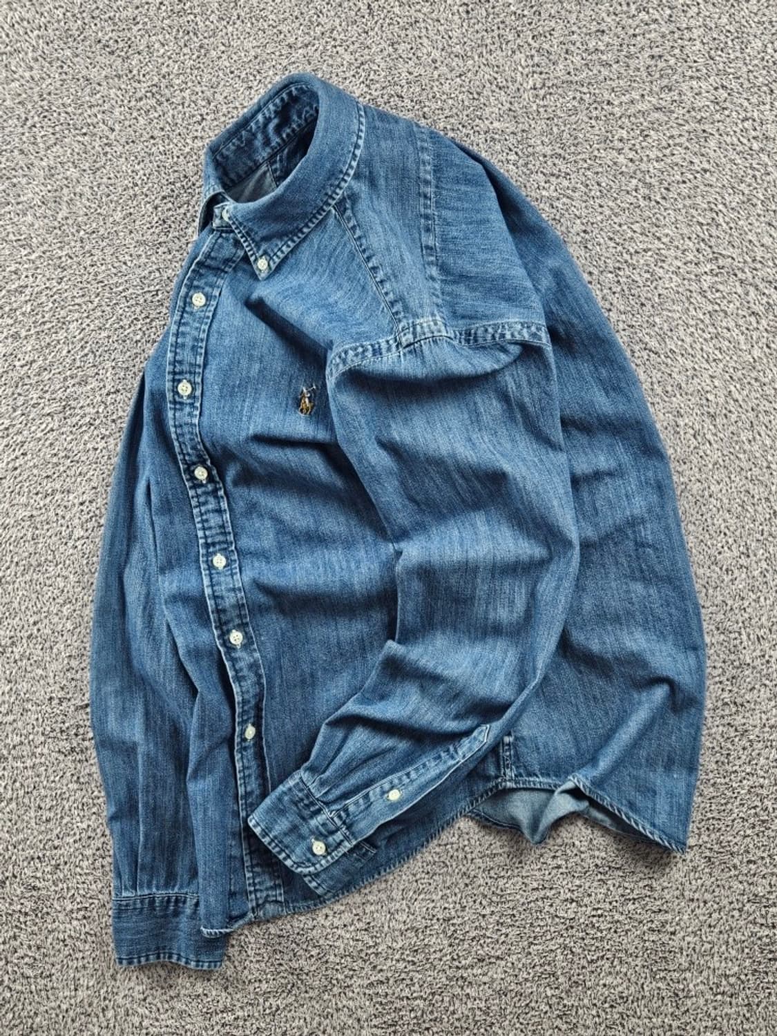 폴로랄프로렌 슬림핏 베이직 데님 셔츠 ( S ) / 10843 상품이미지3