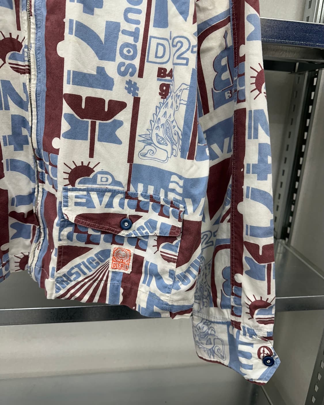 (L)디젤 블루종-M1603 상품이미지4