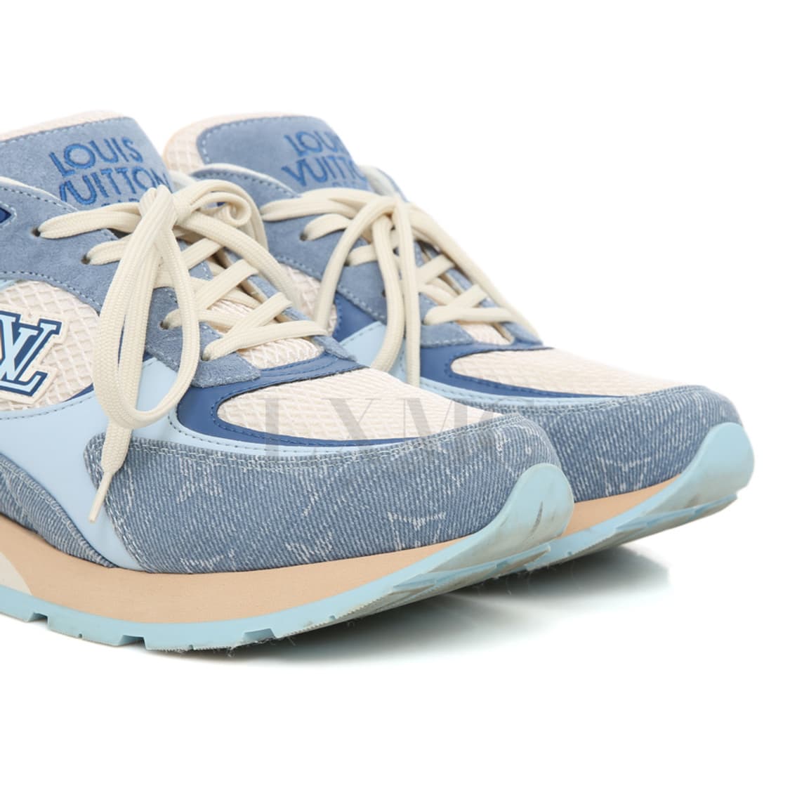 루이비통 런어웨이 데님 스니커즈 스케이트 트레이너 운동화 상품이미지8