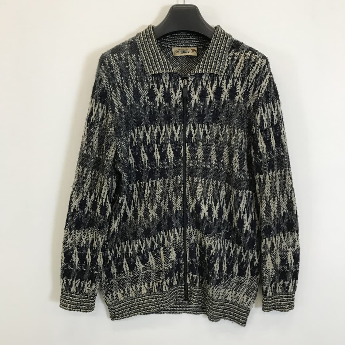 미쏘니 MISSONI 이태리 니트집업 가디건  [L] 상품이미지1