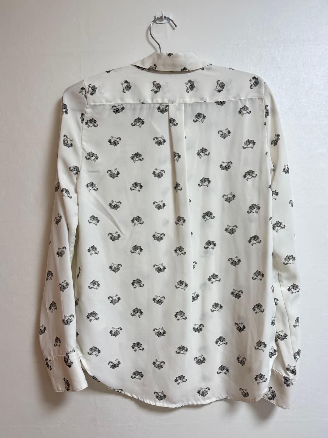 자라 패턴 프린트 블라우스 새제품 상품이미지6