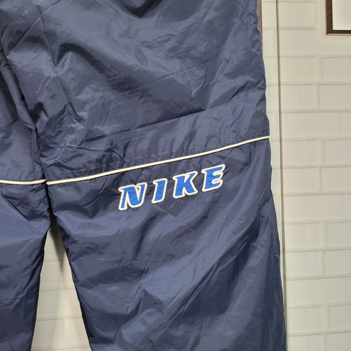 00s 나이키 누빔 트레이닝 패딩 팬츠 바지 XL사이즈 거의새옷 상품이미지3