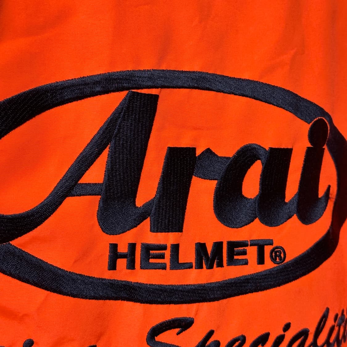 아라이 레이싱자켓 바람막이 네온 오렌지 상품이미지5