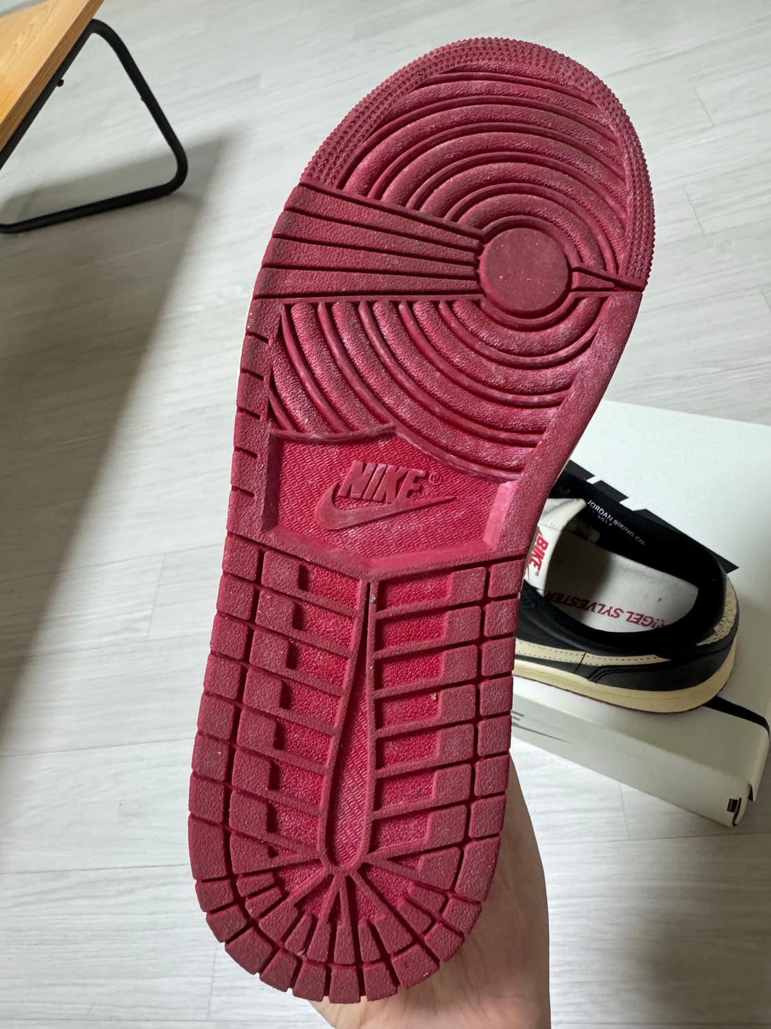 조던1 x 나이젤 실베스터 레트로 로우 판매합니다~ 상품이미지2