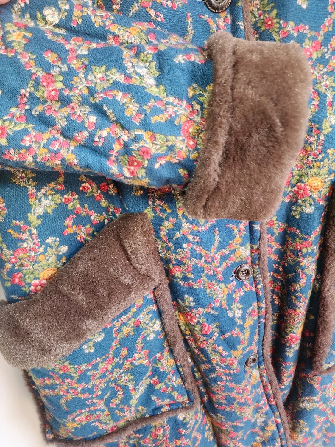 우리옷 누빔 보아털자켓. 코트 상품이미지2