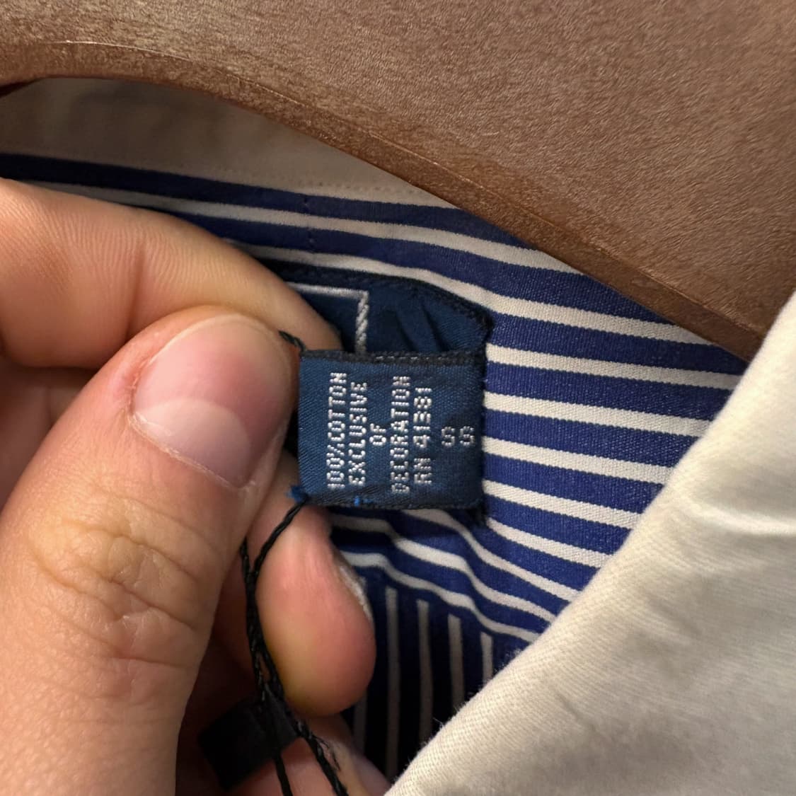 90s 폴로 랄프로렌 윔블던 니트드레스 스트라이프 저지셔츠 N445 상품이미지8