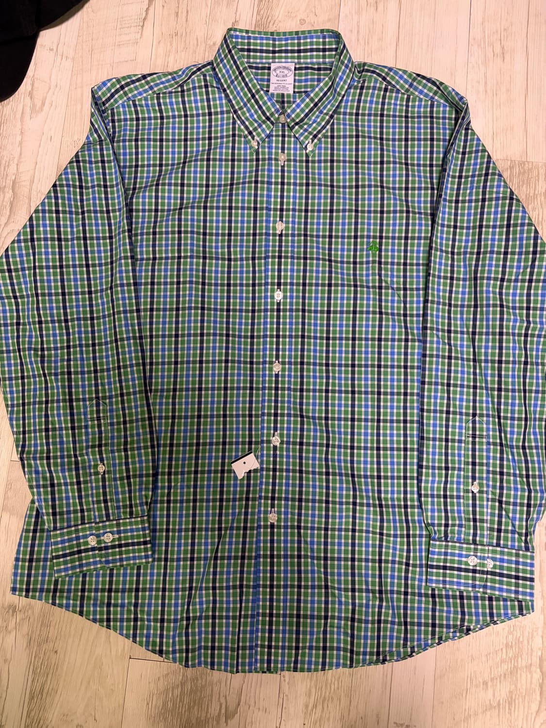 [XXL] 브룩스 브라더스 남성 체크 셔츠 새상품 상품이미지3