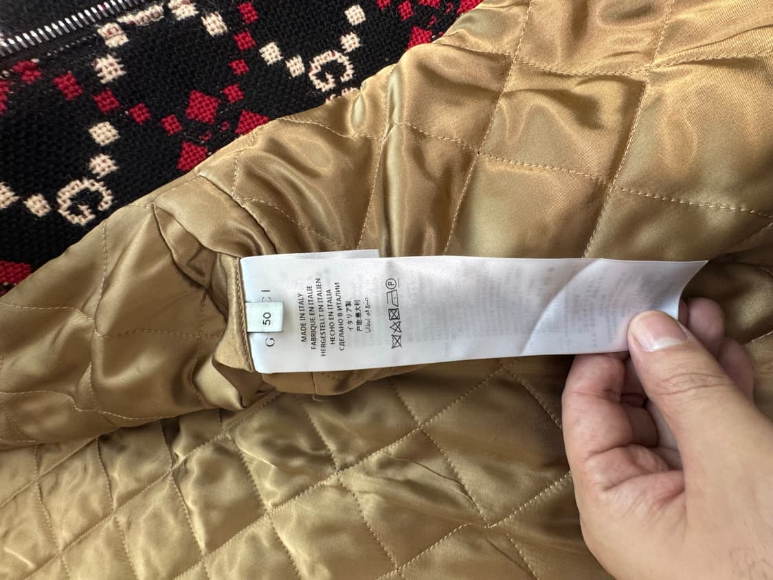 구찌 다이아몬드 봄버 자켓 구찌 남자 캐주얼 자켓 구찌자켓 남자구찌자켓 상품이미지3