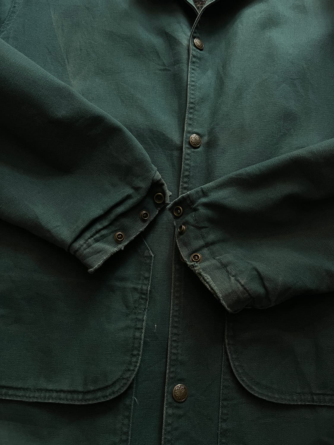 [M]90's Made in USA 빈티지 페이딩 헌팅 자켓 상품이미지6