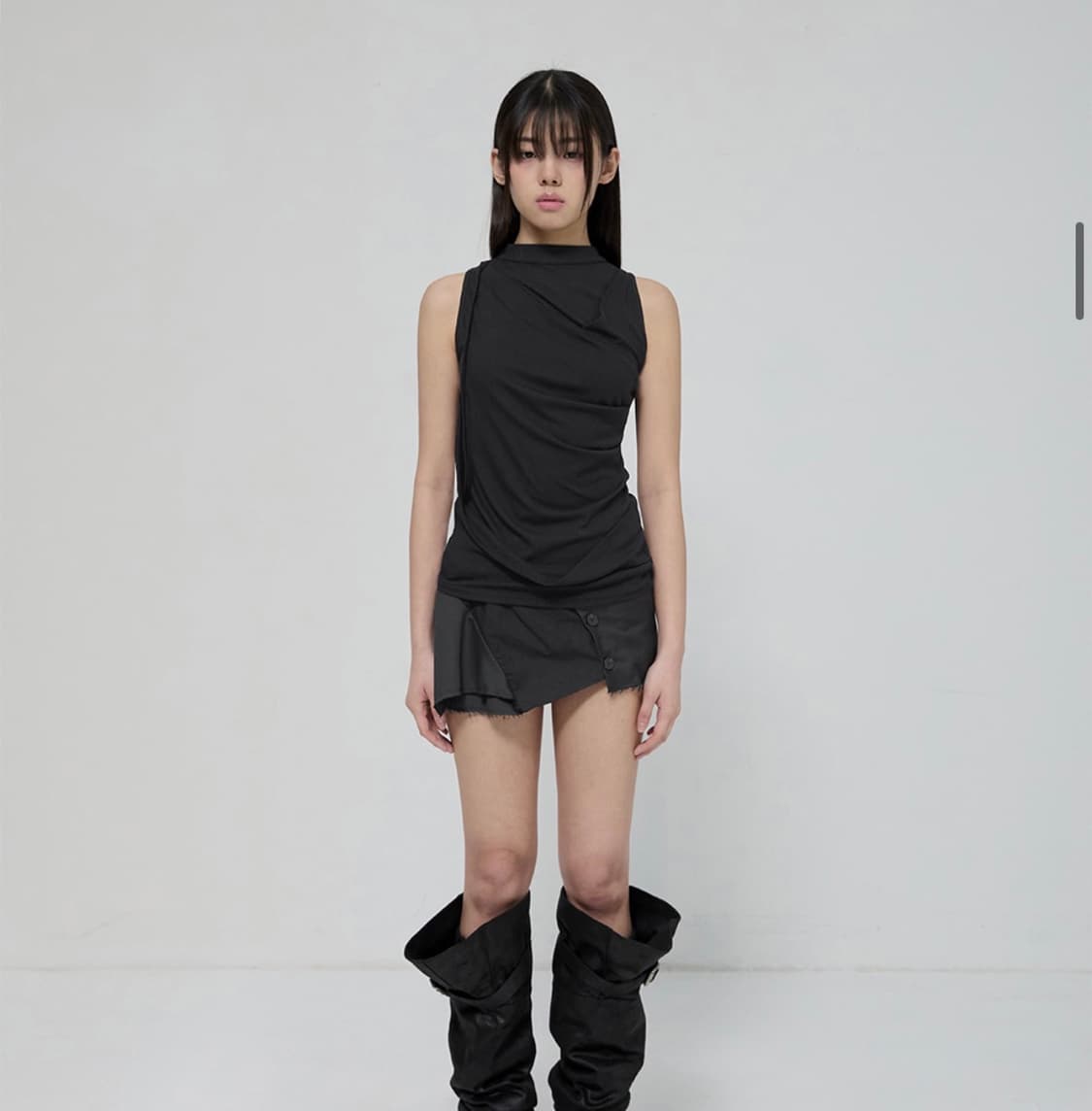 플레어업 Draped Sleeveless Top 상품이미지2