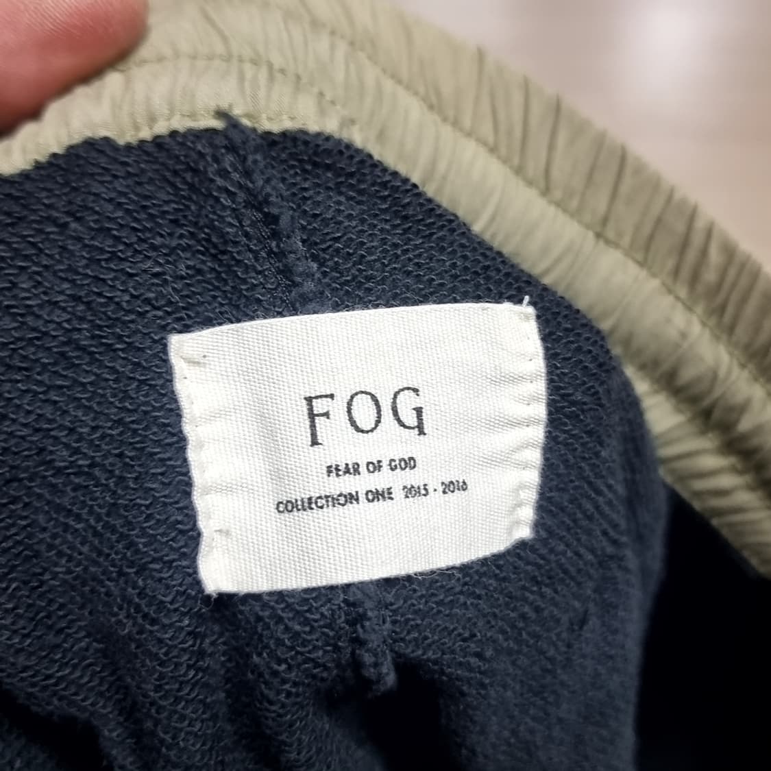 피어오브갓 지퍼 포인트 트레이닝 바지(L) 상품이미지8