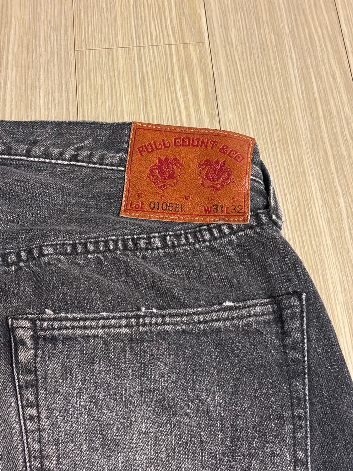 풀카운트 다트포드 0105 BK 판매합니다.  상품이미지3