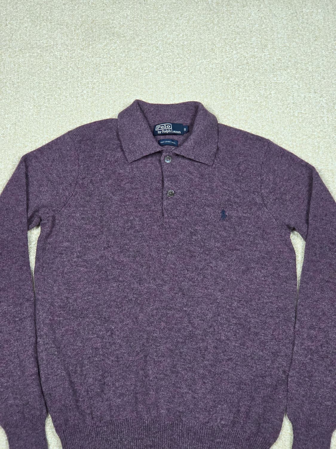 [폴로 랄프로렌] 포니 자수 램스울 카라 니트 | 00279 상품이미지2