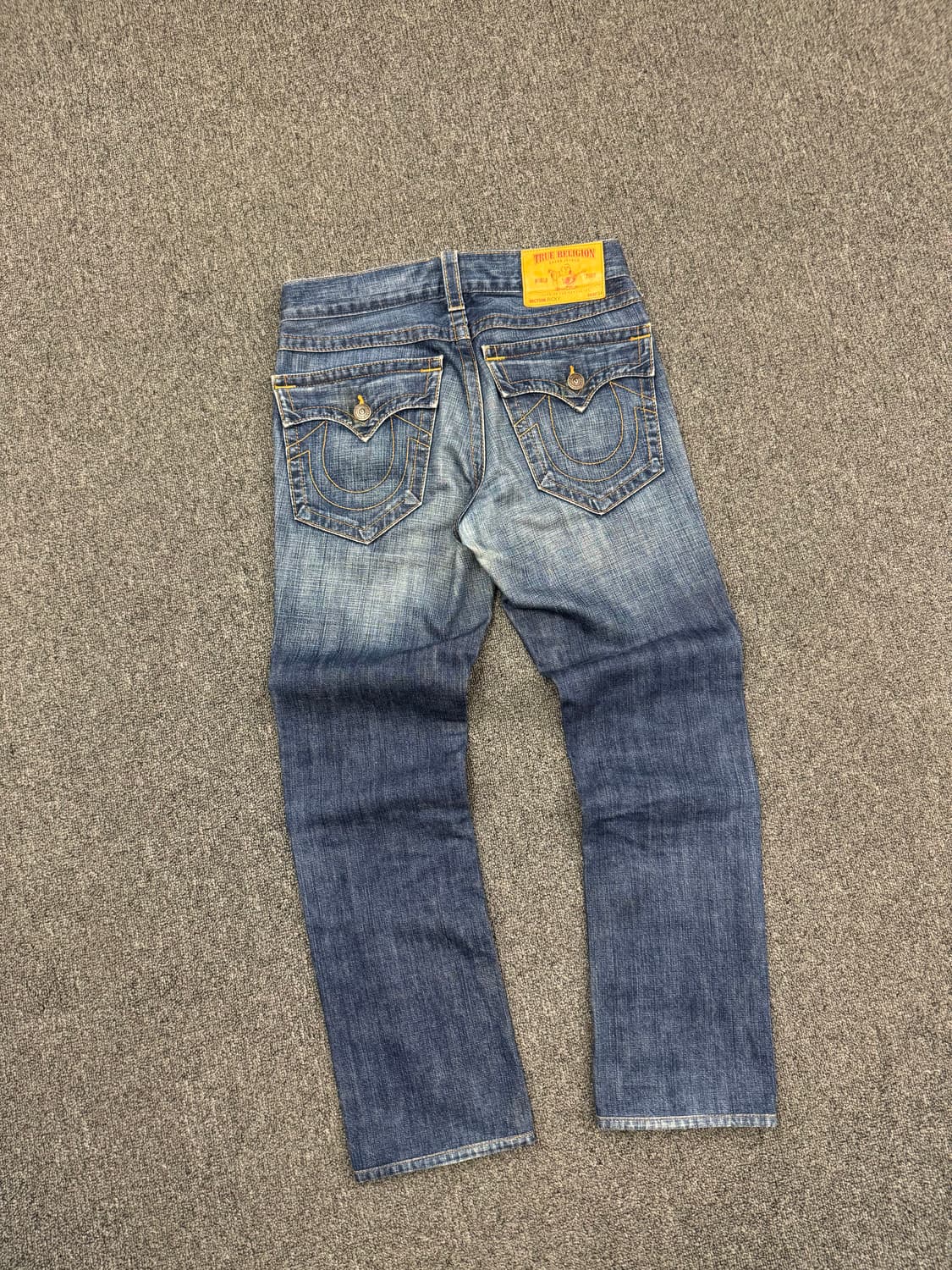 32)트루릴리전 빈티지 y2k 워싱 데님 팬츠 상품이미지7