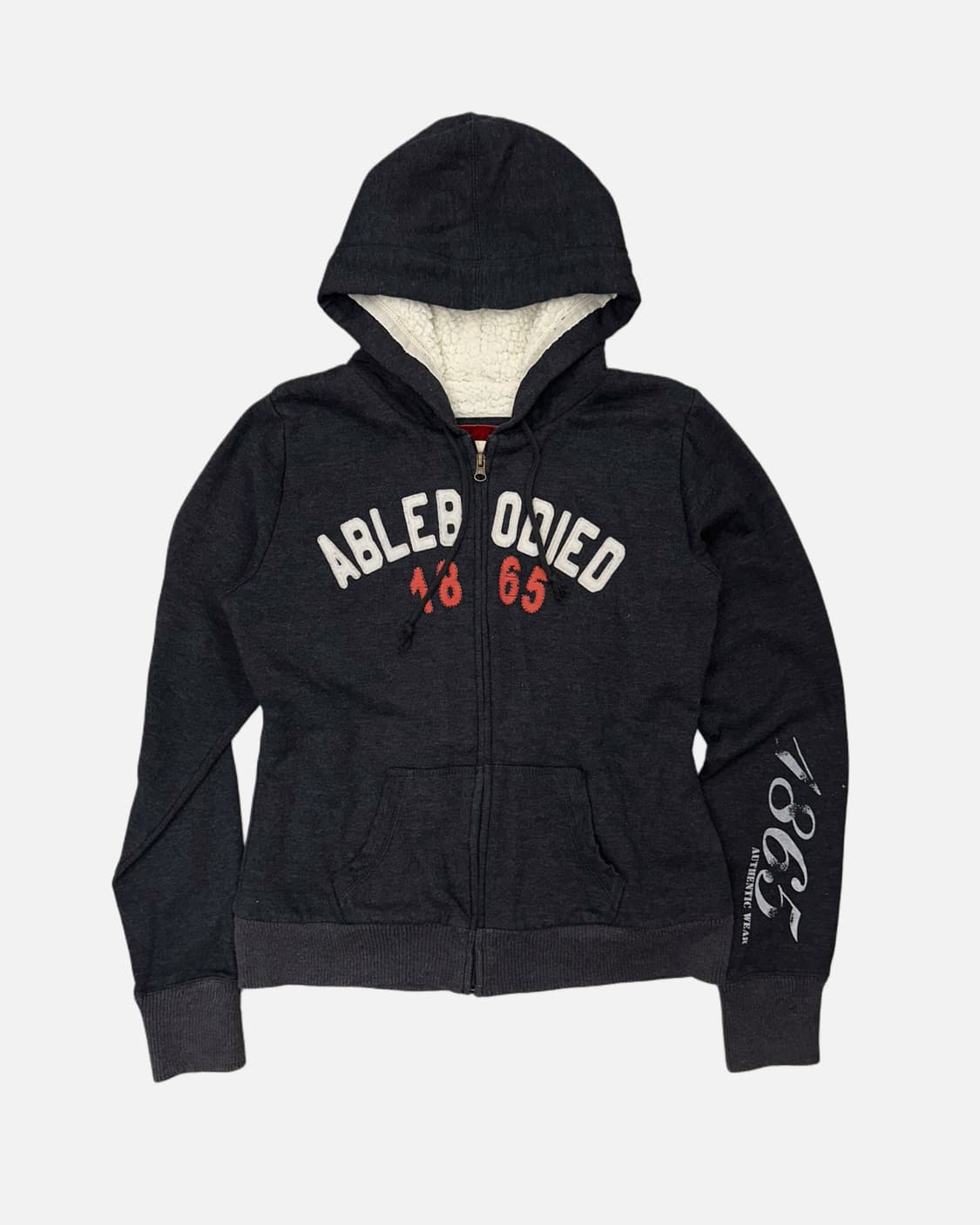fleece linning hood zip-up 상품이미지1