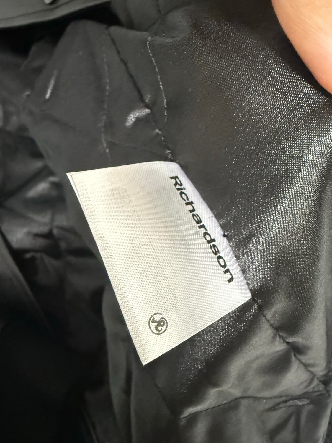 [새상품] 리차드슨 레더 바시티 자켓 상품이미지6