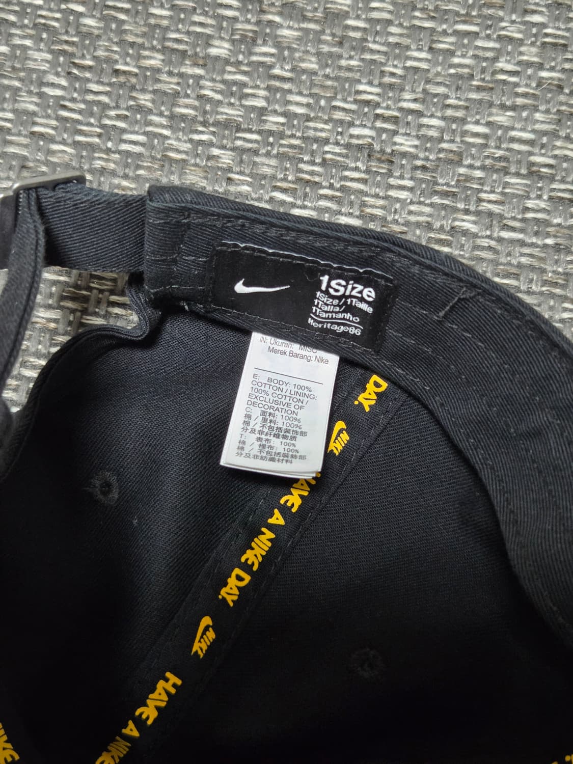 나이키 피마원 맛 데이지 헤리티지 86 볼캡 상품이미지4