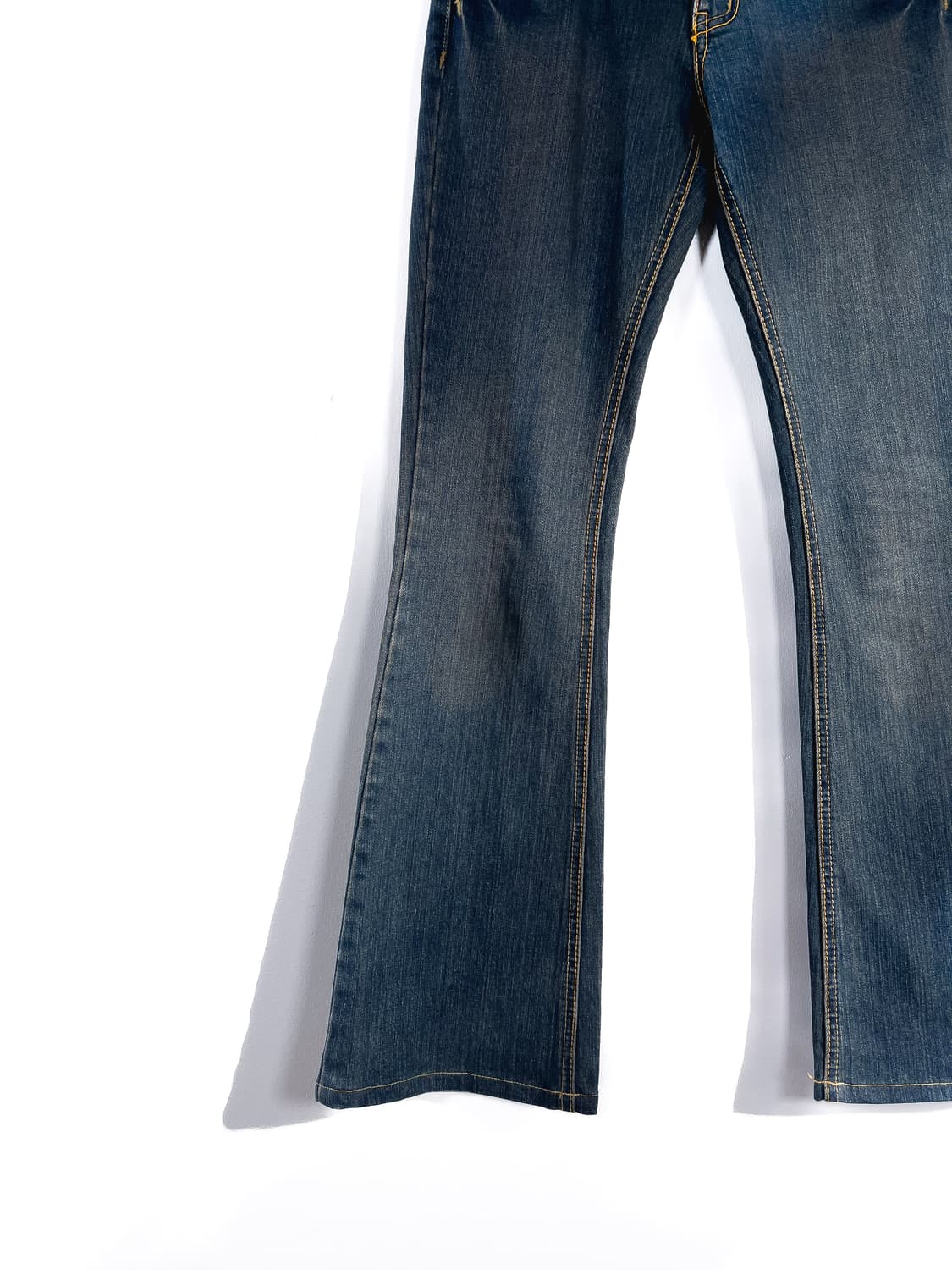 빈티지 스터드 부츠컷 데님팬츠 상품이미지3