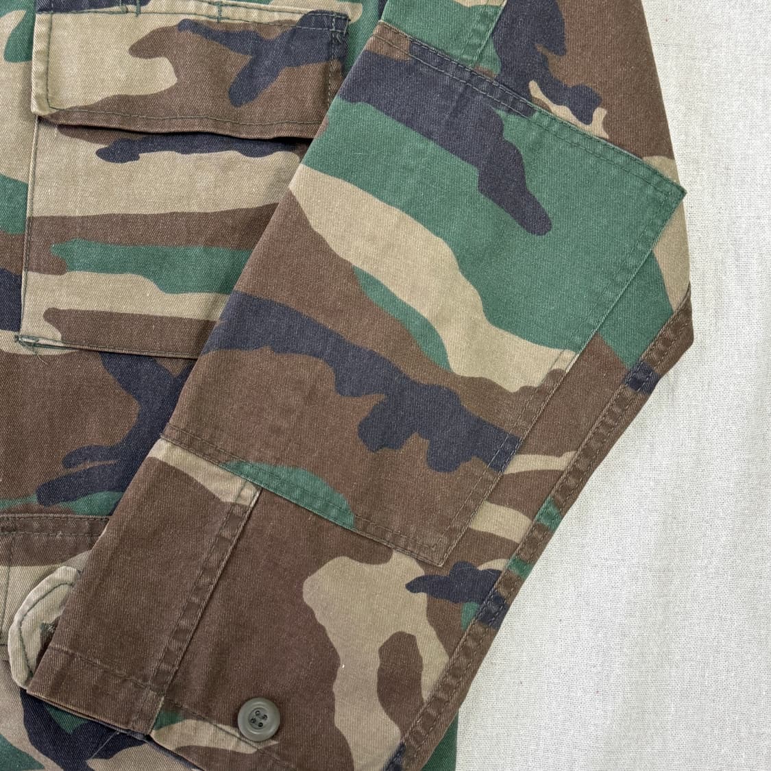 칸예 파블로 머천다이즈 백로고 카모자켓 M (105) 상품이미지4