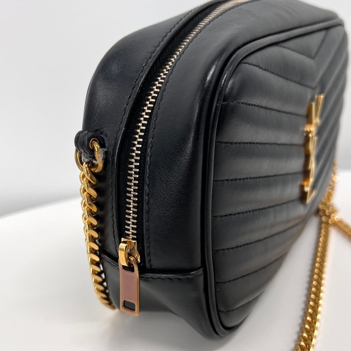 [감정완료] 생로랑 마틀라세 체인 크로스백 블랙 (748849) 상품이미지9