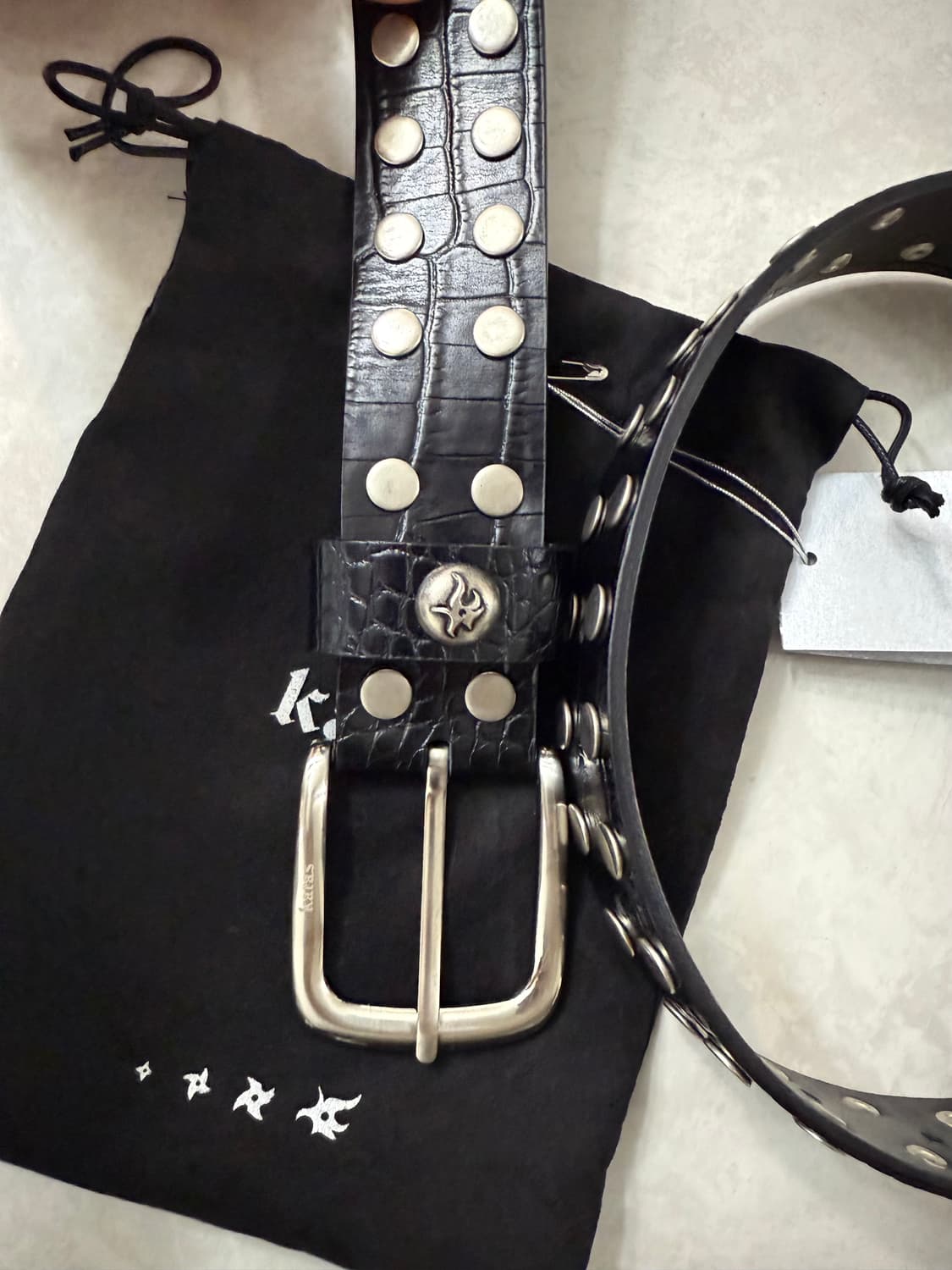 아오이로 카라스 벨트 상품이미지3