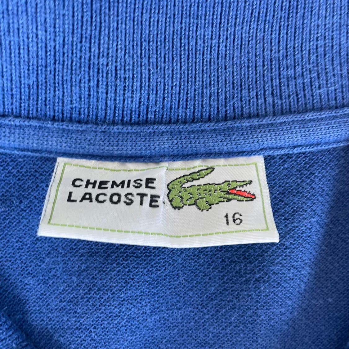 라코스테 블루 pk 피케 코튼 반팔 티셔츠 상품이미지4