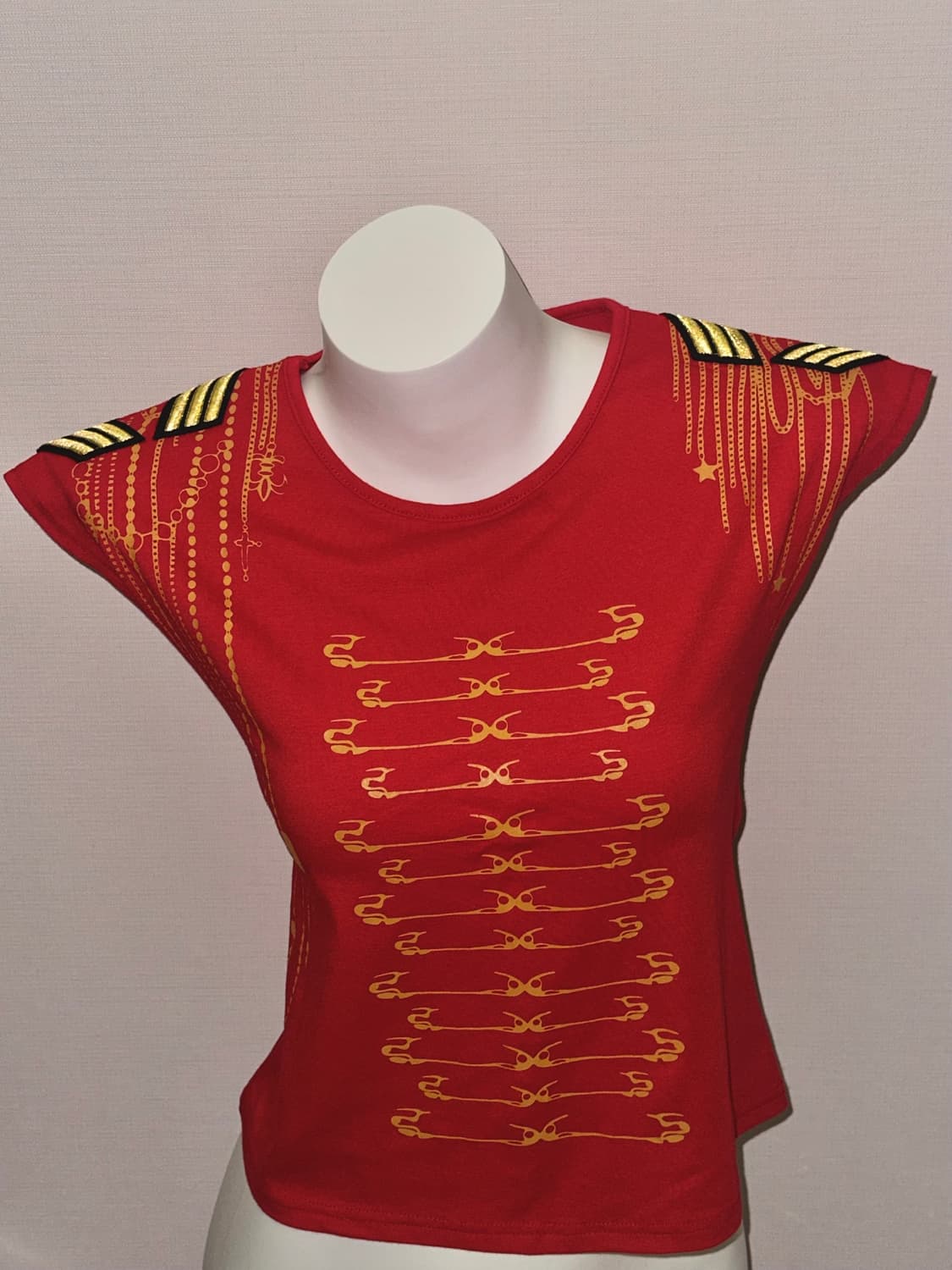 클립 프린팅 펑크 빈티지 캡소매 티 상품이미지4