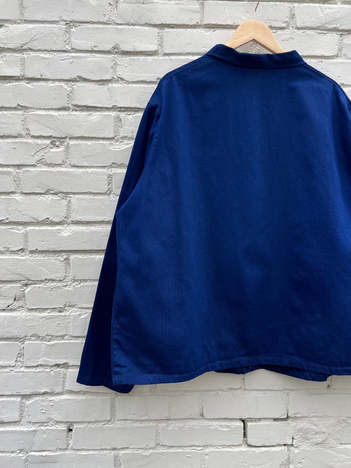(DEADSTOCK)(BIGSIZE)OLD 헤링본트윌코튼 프렌치워크자켓 상품이미지8