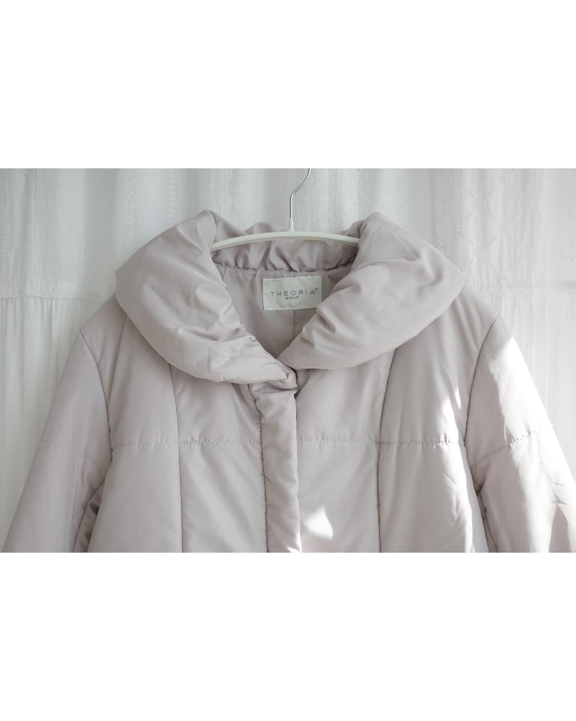 Theoria light lavender padded jacket 상품이미지4