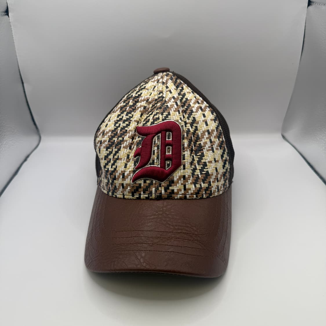 MLB 디트로이트 타이거즈 빈티지 가죽 메쉬캡 OS 상품이미지2