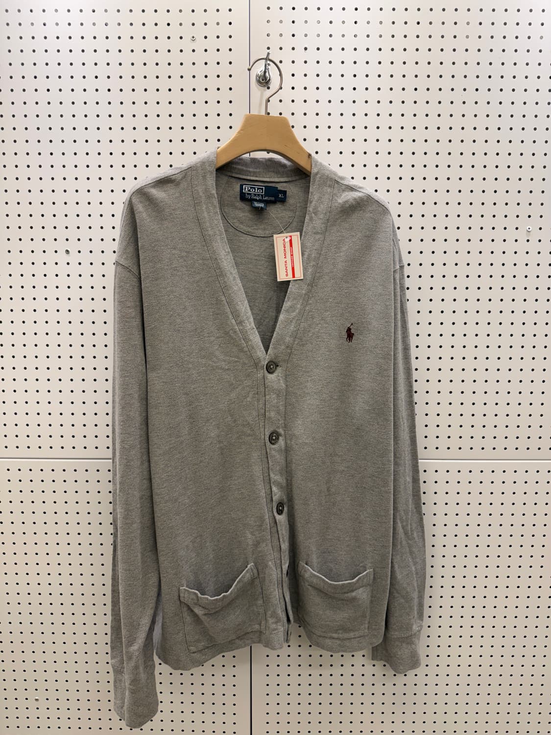 폴로 랄프로렌 포니 가디건 그레이 U865 상품이미지2