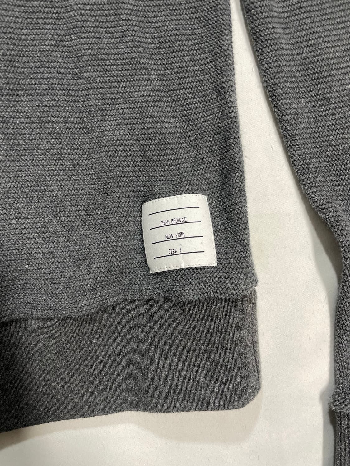 톰브라운 라셀스티치 와플 니트 상품이미지6