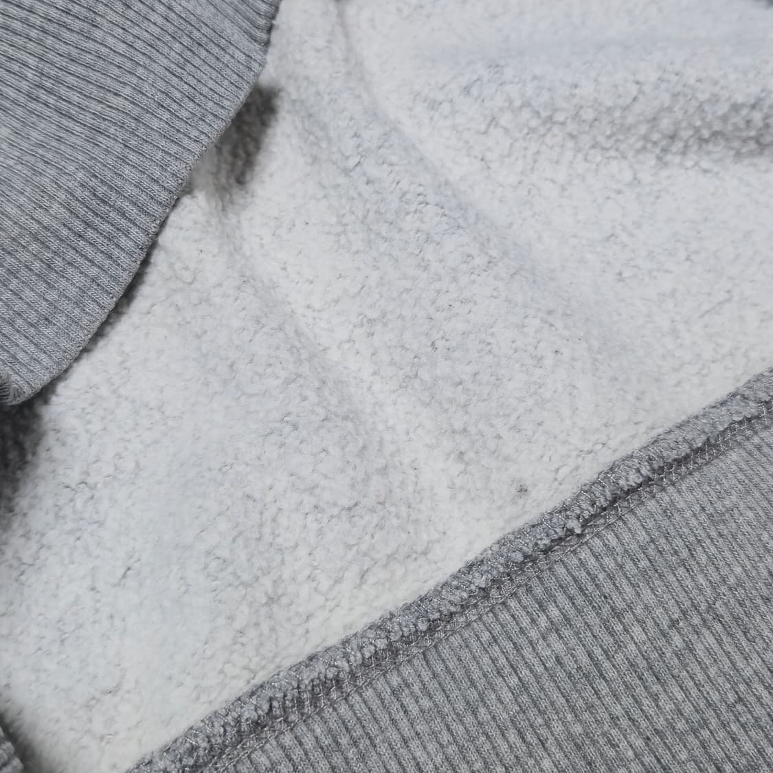 나이키 레드 빅로고 약기모 그레이 후드티 상품이미지6