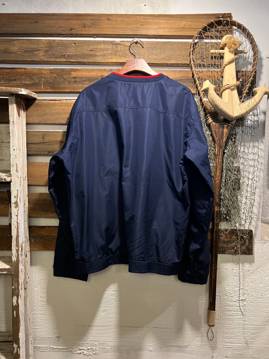 [L]폴로 랄프로렌 네이비 나일론 웜업 상품이미지7