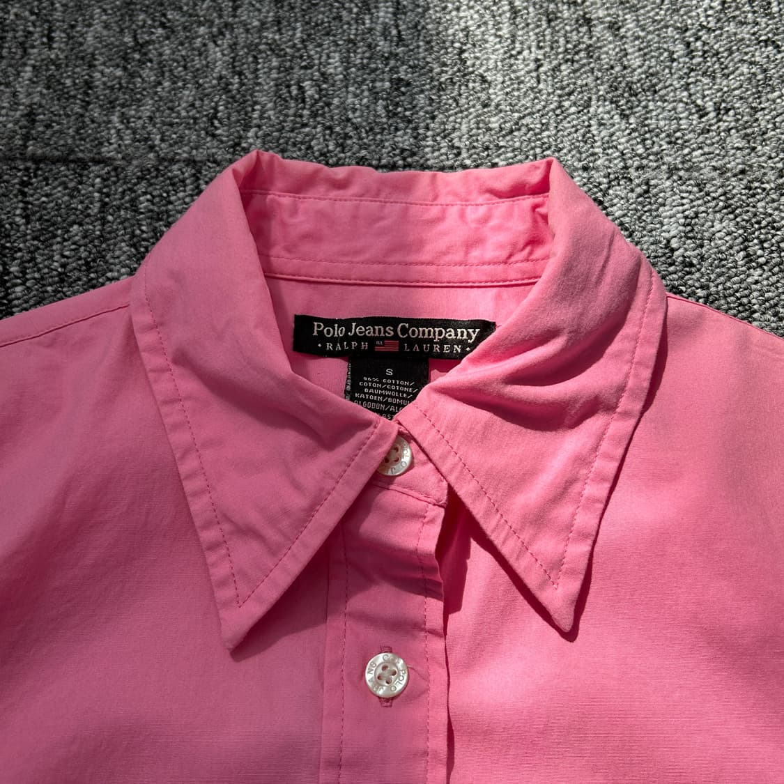 폴로 진스 핑크 셔츠 상품이미지4