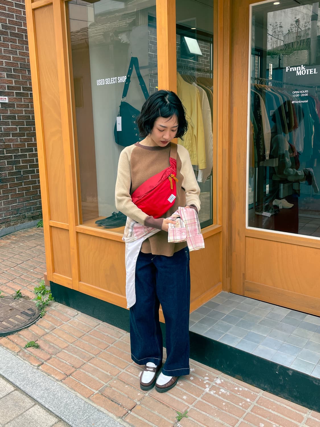 포터 나일론 숄더 백 상품이미지8